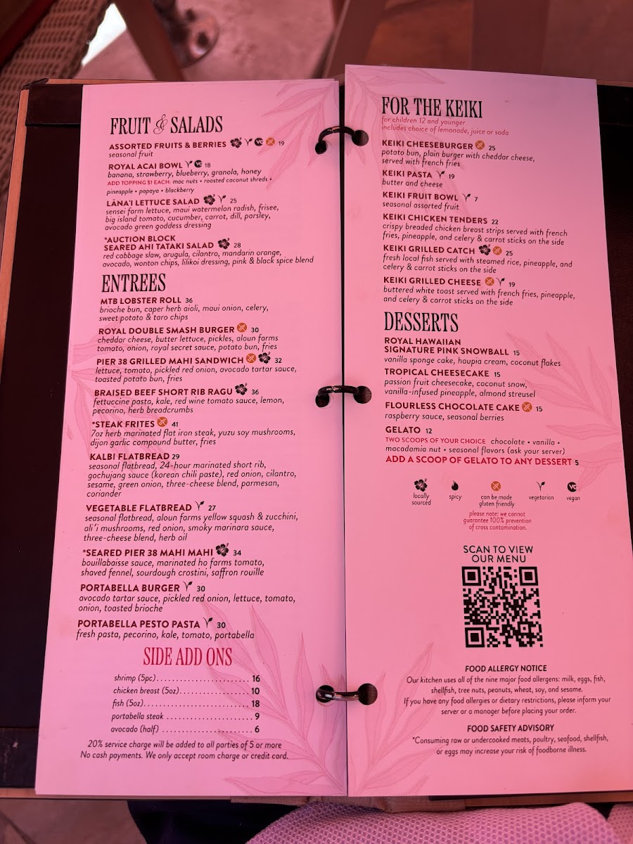 Mai Tai Bar Menu - Image 4