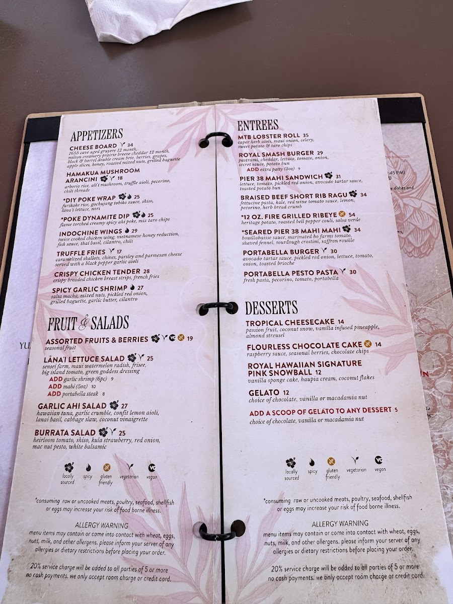 Mai Tai Bar Menu - Image 5